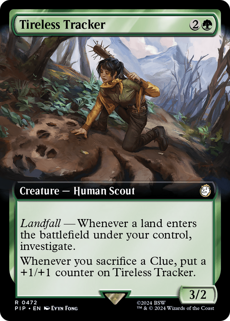 Tireless Tracker (Extended Art) [Fallout] | Deep Dive Games St. Marys