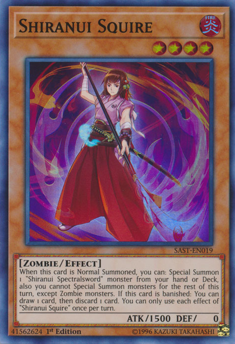 Shiranui Squire [SAST-EN019] Super Rare | Deep Dive Games St. Marys