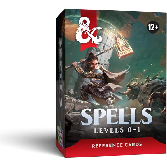 D&D spells levels 0-1 | Deep Dive Games St. Marys