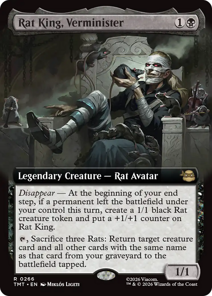Rat King, Verminister (Extended Art) [Teenage Mutant Ninja Turtles] | Deep Dive Games St. Marys
