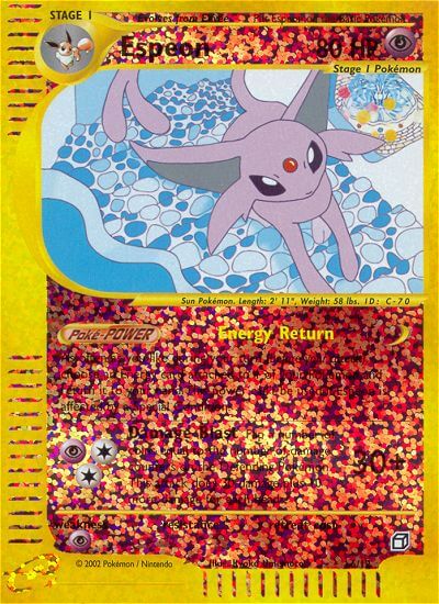 Espeon (6/12) [Box Topper] | Deep Dive Games St. Marys