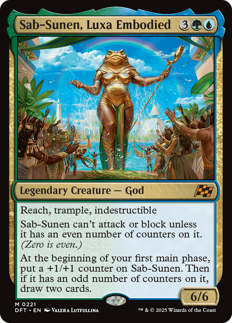 Sab-Sunen, Luxa Embodied [Aetherdrift] | Deep Dive Games St. Marys