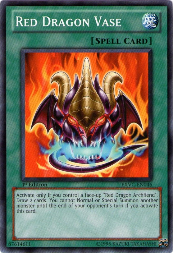 Red Dragon Vase [EXVC-EN046] Common | Deep Dive Games St. Marys