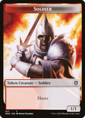 Copy // Soldier Double-Sided Token (Surge Foil) [Marvel Super Heroes Commander Tokens] | Deep Dive Games St. Marys