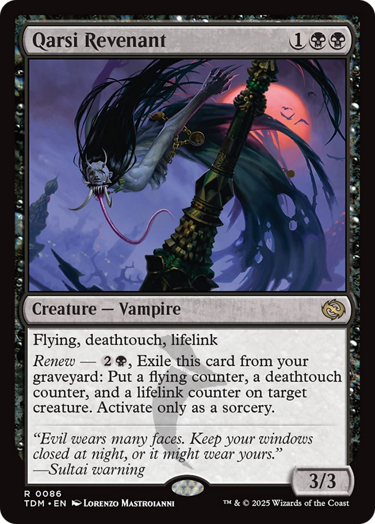 Qarsi Revenant [Tarkir: Dragonstorm] | Deep Dive Games St. Marys