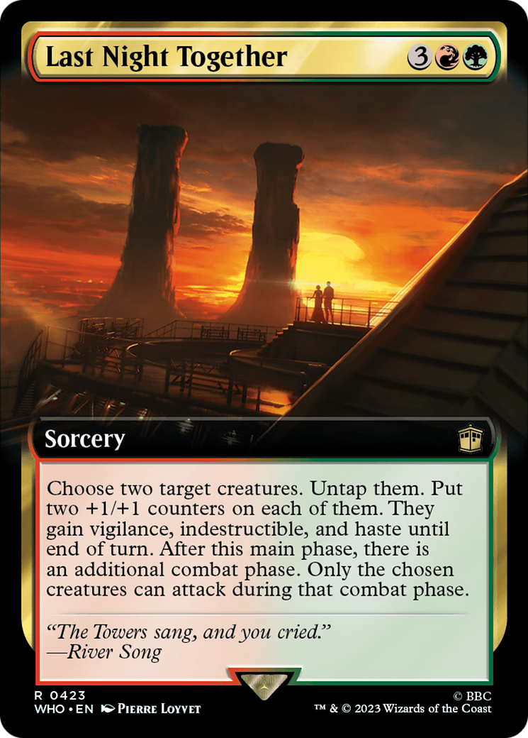 Last Night Together (Extended Art) [Doctor Who] | Deep Dive Games St. Marys