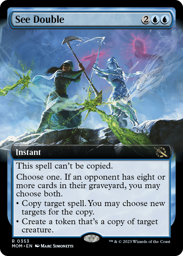 See Double (Extended Art) [March of the Machine] | Deep Dive Games St. Marys