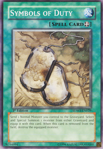 Symbols of Duty [SDWS-EN029] Common | Deep Dive Games St. Marys