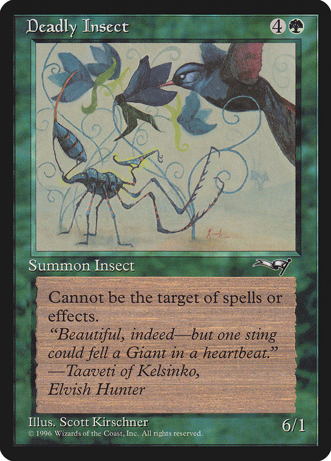 Deadly Insect (Bird Art) [Alliances] | Deep Dive Games St. Marys