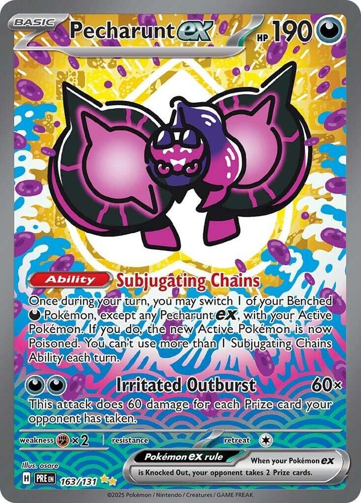 Pecharunt ex (163/131) [Scarlet & Violet: Prismatic Evolutions] | Deep Dive Games St. Marys