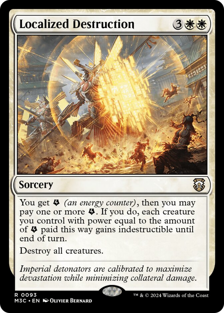 Localized Destruction [Modern Horizons 3 Commander] | Deep Dive Games St. Marys