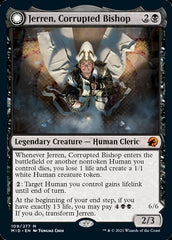 Jerren, Corrupted Bishop // Ormendahl, the Corrupted [Innistrad: Midnight Hunt] | Deep Dive Games St. Marys