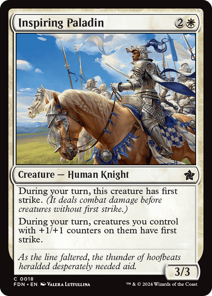 Inspiring Paladin [Foundations] | Deep Dive Games St. Marys