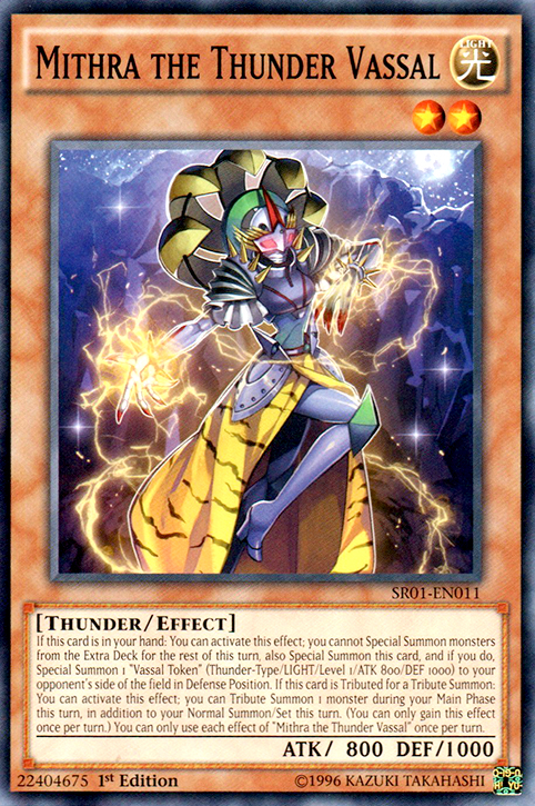 Mithra the Thunder Vassal [SR01-EN011] Common | Deep Dive Games St. Marys