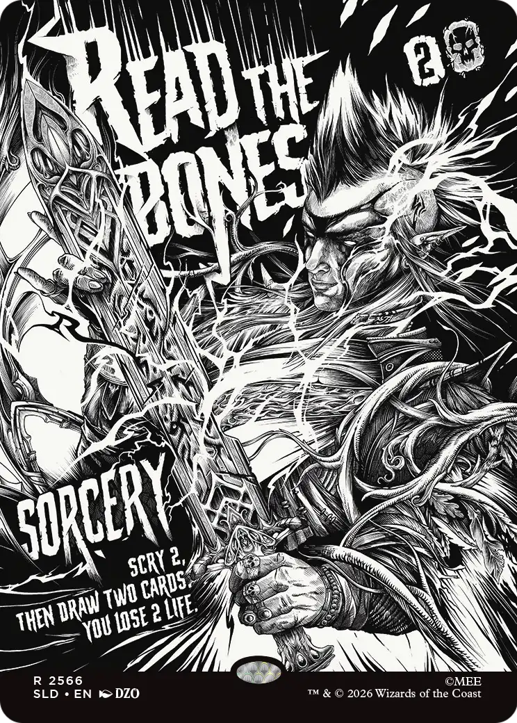 Read the Bones (2566) [Secret Lair Drop Series] | Deep Dive Games St. Marys
