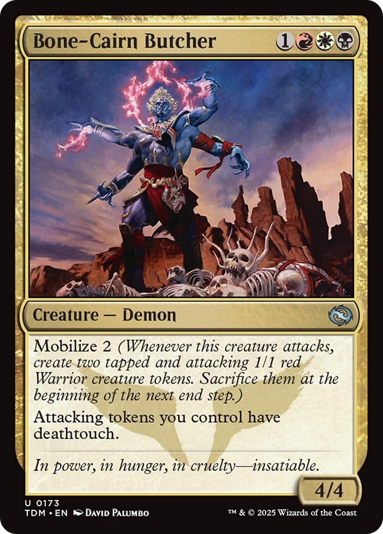 Bone-Cairn Butcher [Tarkir: Dragonstorm] | Deep Dive Games St. Marys