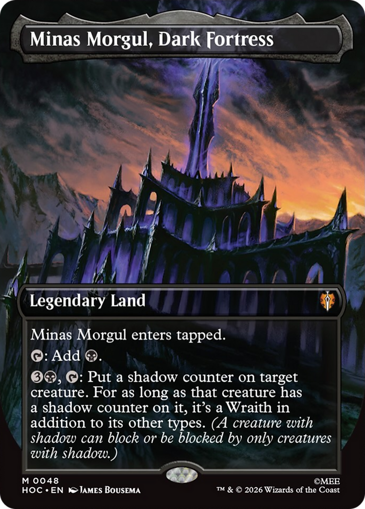 Minas Morgul, Dark Fortress (Borderless) [The Hobbit: Eternal-Legal] | Deep Dive Games St. Marys