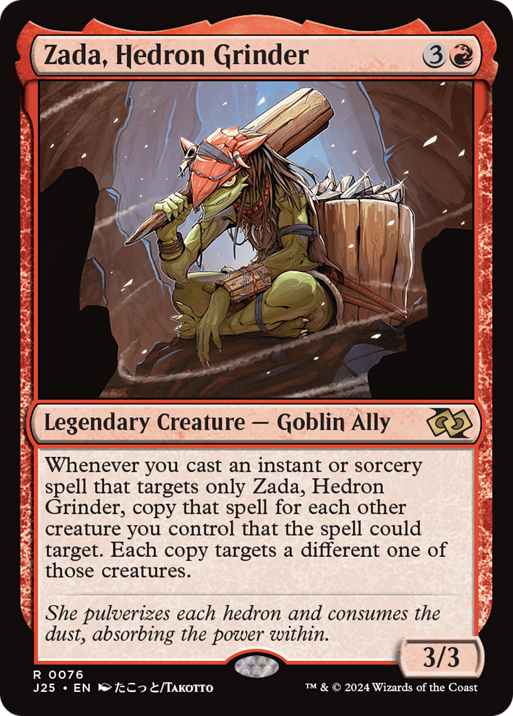 Zada, Hedron Grinder (Anime) [Foundations Jumpstart] | Deep Dive Games St. Marys