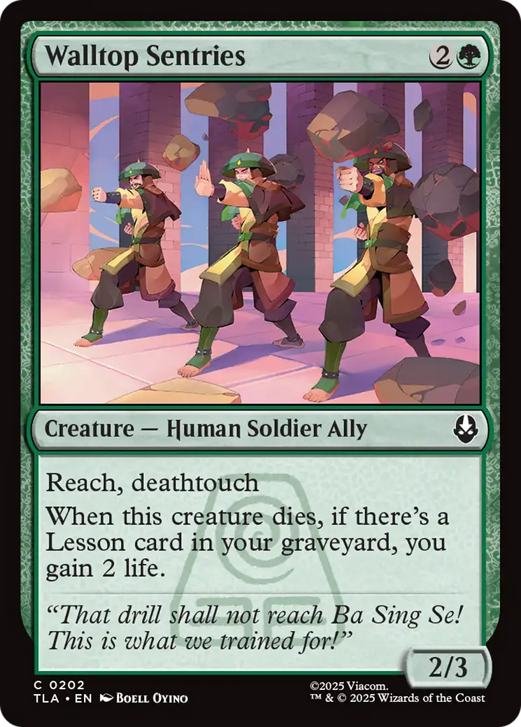 Walltop Sentries [Avatar: The Last Airbender] | Deep Dive Games St. Marys