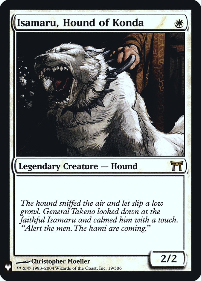 Isamaru, Hound of Konda [Mystery Booster] | Deep Dive Games St. Marys