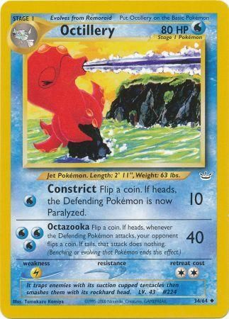 Octillery (34/64) [Neo Revelation Unlimited] | Deep Dive Games St. Marys