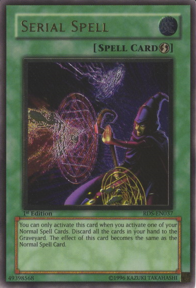 Serial Spell [RDS-EN037] Ultimate Rare | Deep Dive Games St. Marys