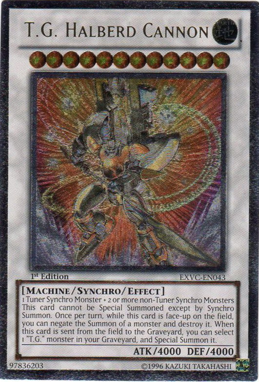 T.G. Halberd Cannon [EXVC-EN043] Ultimate Rare | Deep Dive Games St. Marys