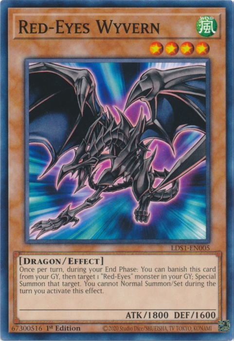 Red-Eyes Wyvern [LDS1-EN005] Common | Deep Dive Games St. Marys