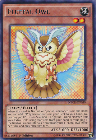 Fluffal Owl [NECH-EN018] Rare | Deep Dive Games St. Marys