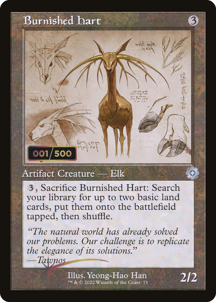 Burnished Hart (Rainbow Foil) [Secret Lair Drop Series] | Deep Dive Games St. Marys