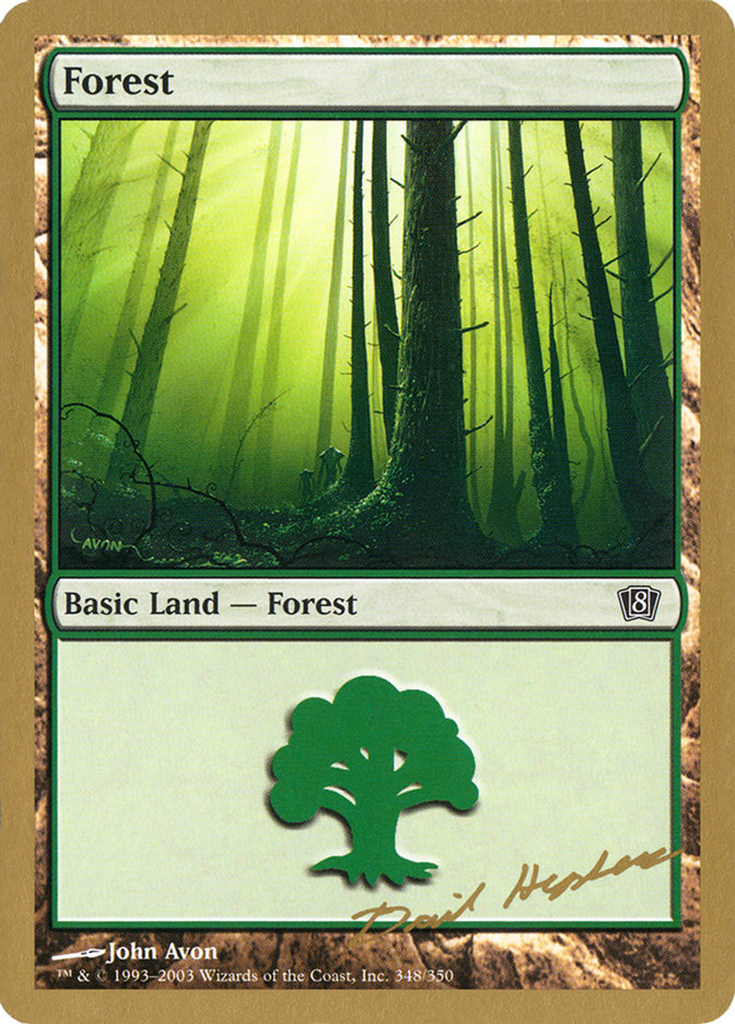 Forest (dh348) (Dave Humpherys) [World Championship Decks 2003] | Deep Dive Games St. Marys