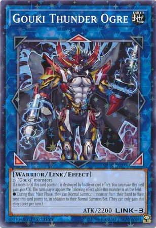 Gouki Thunder Ogre [SP18-EN035] Starfoil Rare | Deep Dive Games St. Marys