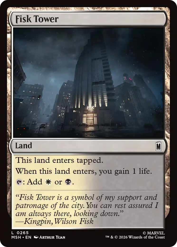 Fisk Tower [Marvel Super Heroes] | Deep Dive Games St. Marys
