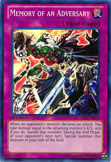 Memory of an Adversary [ABYR-EN075] Super Rare | Deep Dive Games St. Marys