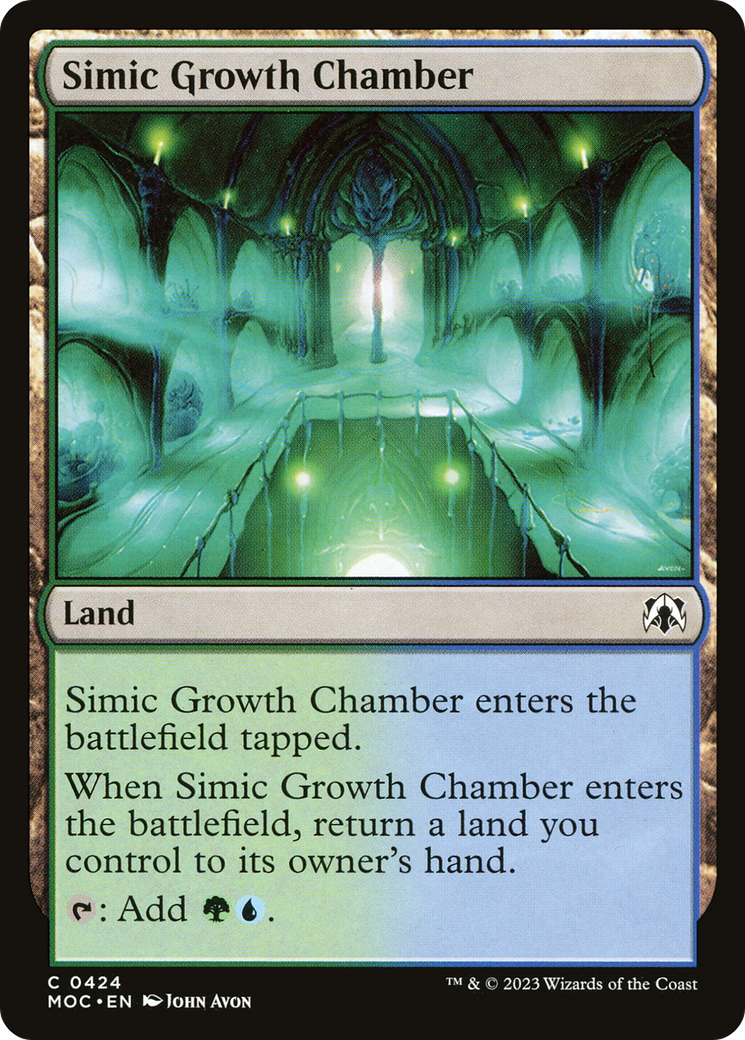 Simic Growth Chamber [March of the Machine Commander] | Deep Dive Games St. Marys