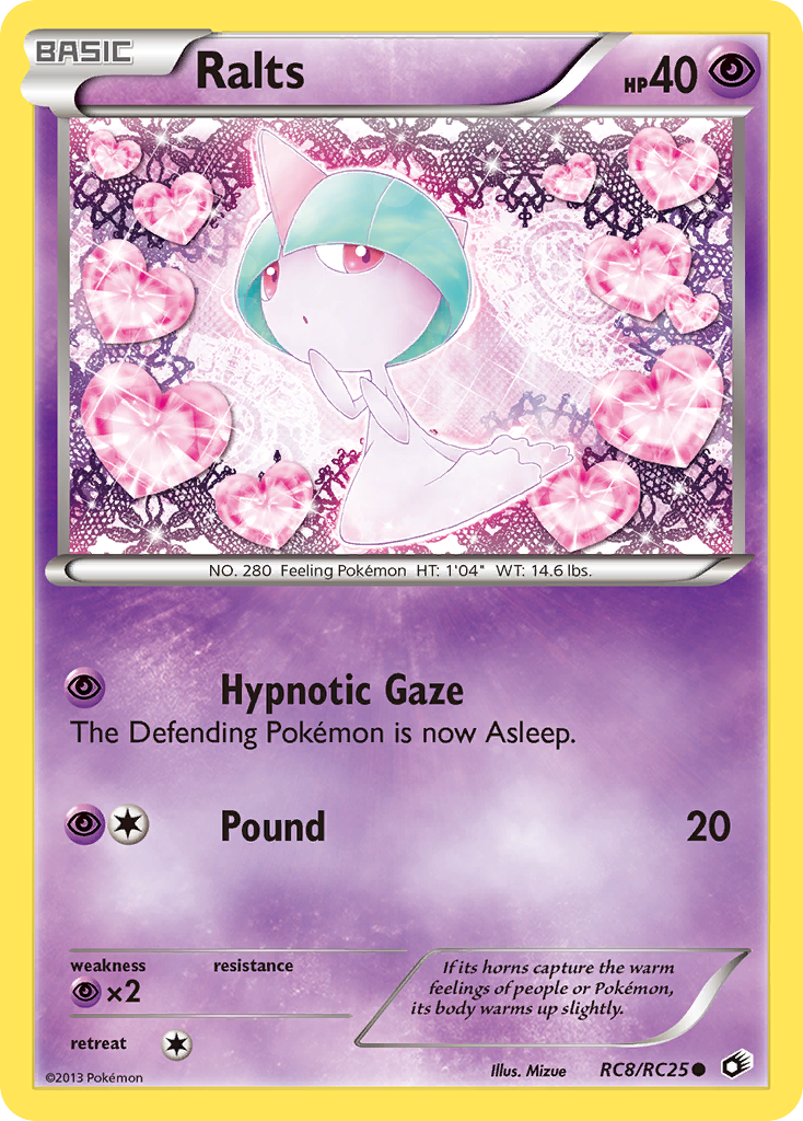 Ralts (RC8/RC25) [Black & White: Legendary Treasures] | Deep Dive Games St. Marys