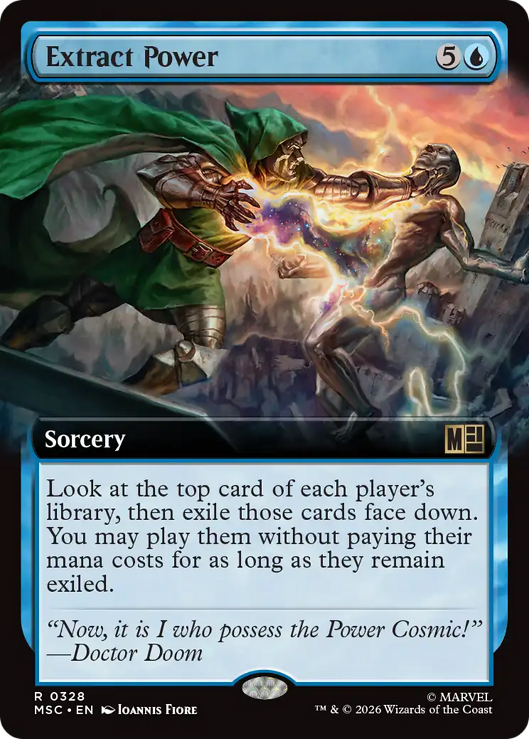 Extract Power (Extended Art) [Marvel Super Heroes Commander] | Deep Dive Games St. Marys