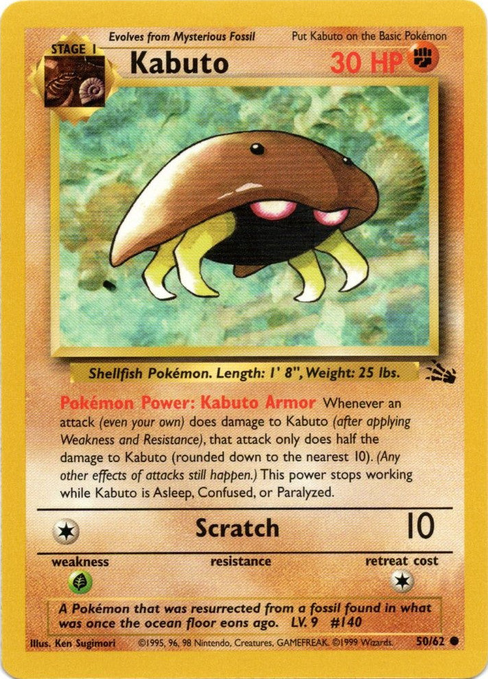 Kabuto (50/62) [Fossil Unlimited] | Deep Dive Games St. Marys