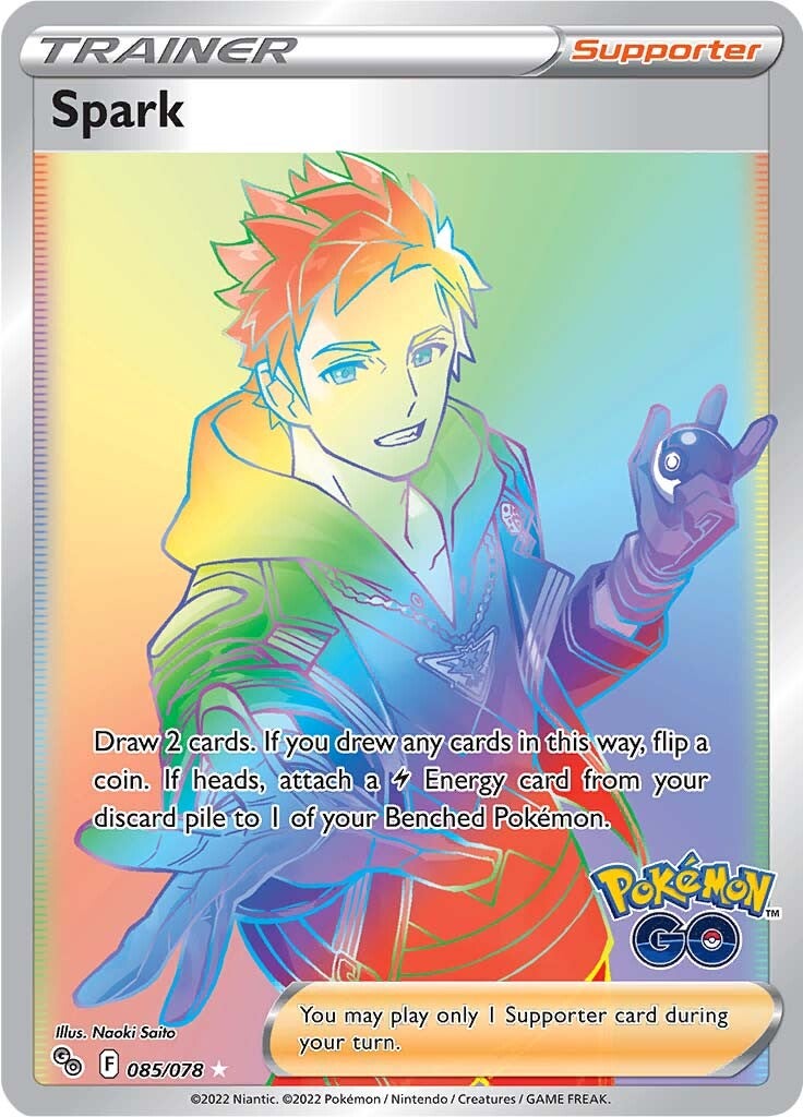 Spark (085/078) [Pokémon GO] | Deep Dive Games St. Marys