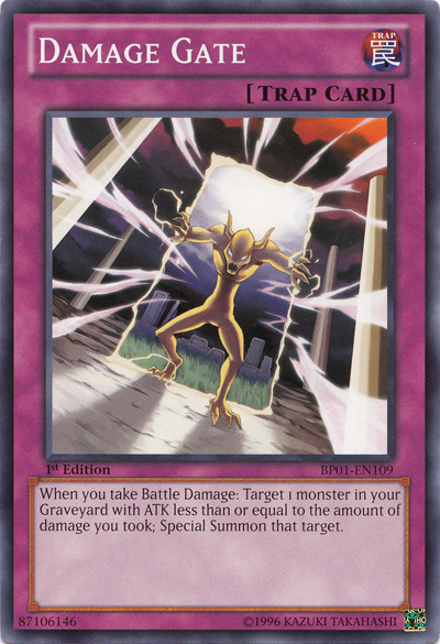 Damage Gate [BP01-EN109] Common | Deep Dive Games St. Marys