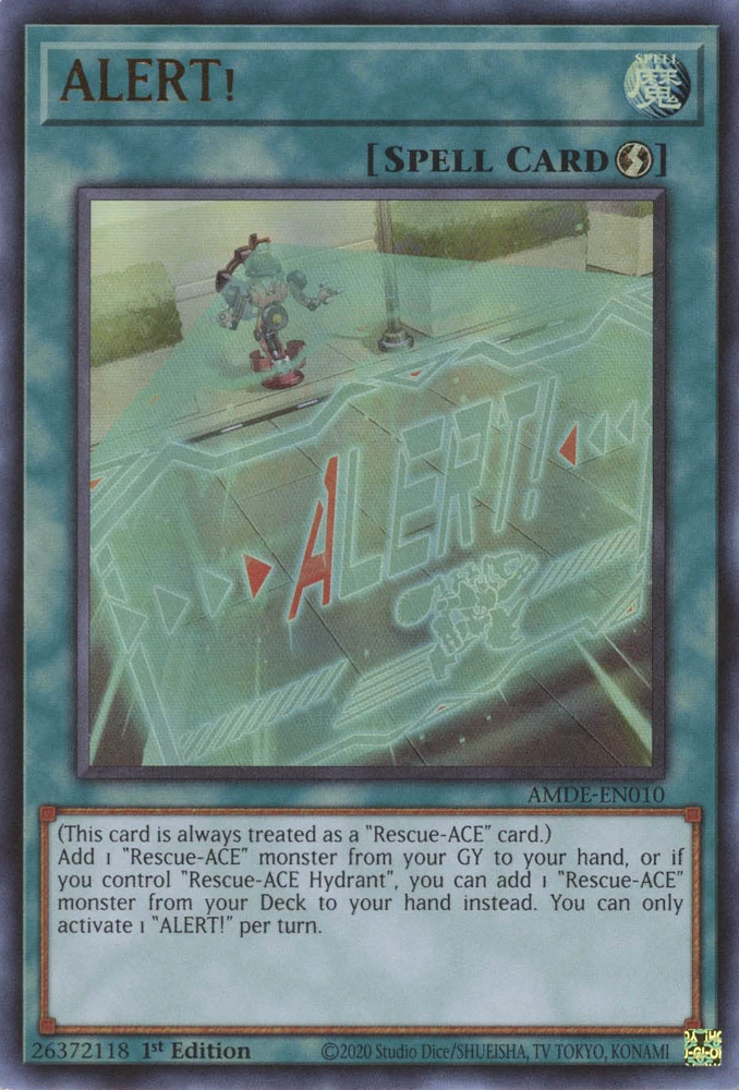 ALERT! [AMDE-EN010] Ultra Rare | Deep Dive Games St. Marys