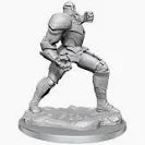 Critical Role Unpainted Miniatures: W04 Platinum Golem | Deep Dive Games St. Marys