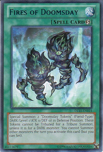 Fires of Doomsday (Blue) [DL15-EN014] Rare | Deep Dive Games St. Marys