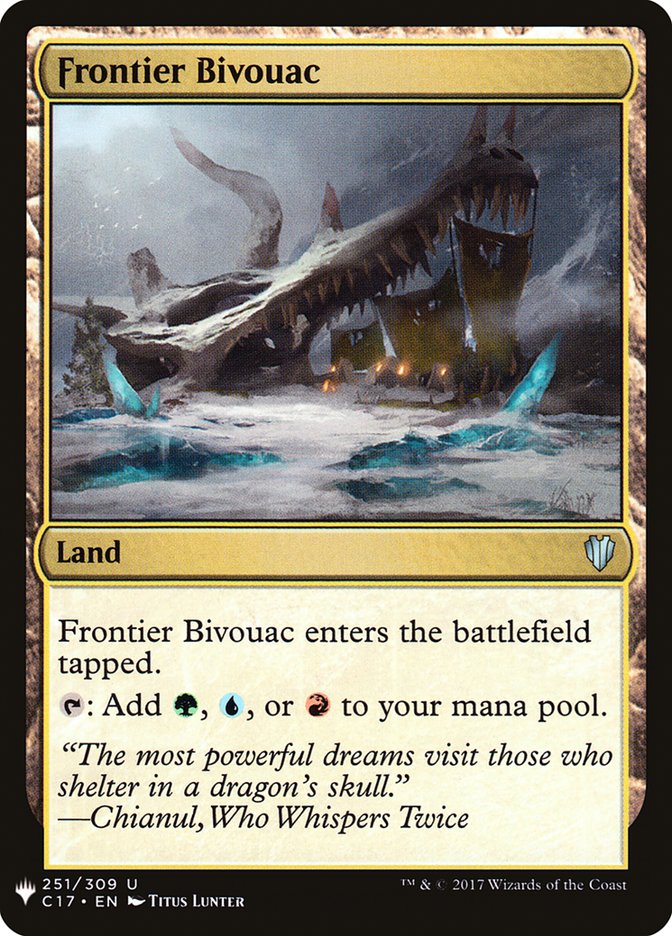 Frontier Bivouac [Mystery Booster] | Deep Dive Games St. Marys