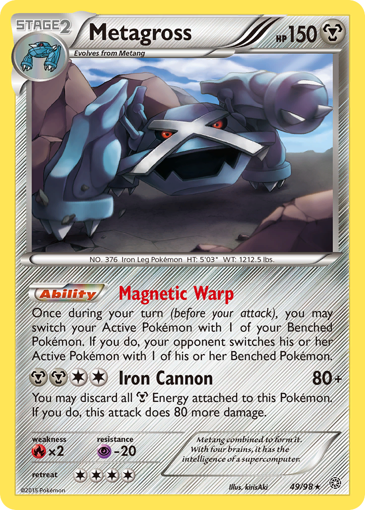 Metagross (49/98) [XY: Ancient Origins] | Deep Dive Games St. Marys