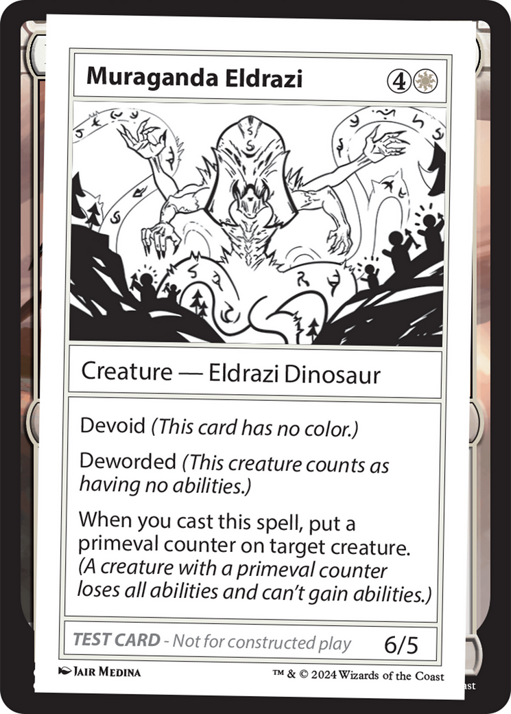 Muraganda Eldrazi [Mystery Booster 2 Playtest Cards] | Deep Dive Games St. Marys