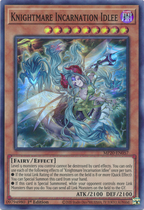 Knightmare Incarnation Idlee [MP20-EN057] Super Rare | Deep Dive Games St. Marys