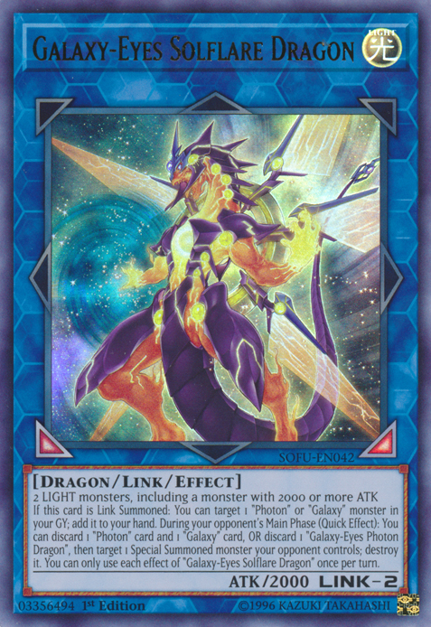 Galaxy-Eyes Solflare Dragon [SOFU-EN042] Ultra Rare | Deep Dive Games St. Marys