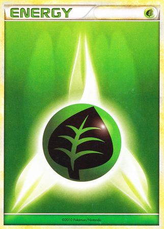 Grass Energy (2010 Unnumbered HGSS Style) [League & Championship Cards] | Deep Dive Games St. Marys