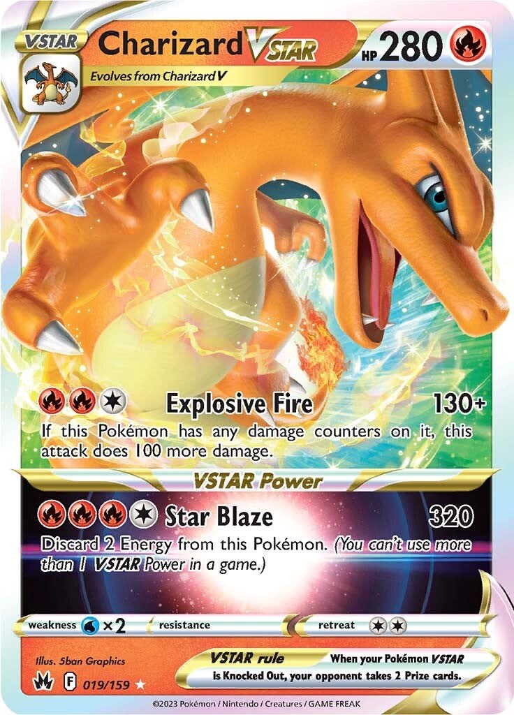 Charizard VSTAR (019/159) [Sword & Shield: Crown Zenith] | Deep Dive Games St. Marys